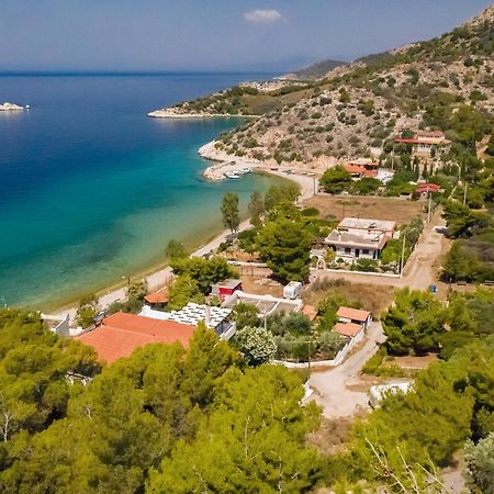 Saronic Seafront Villa Szalamína Kültér fotó